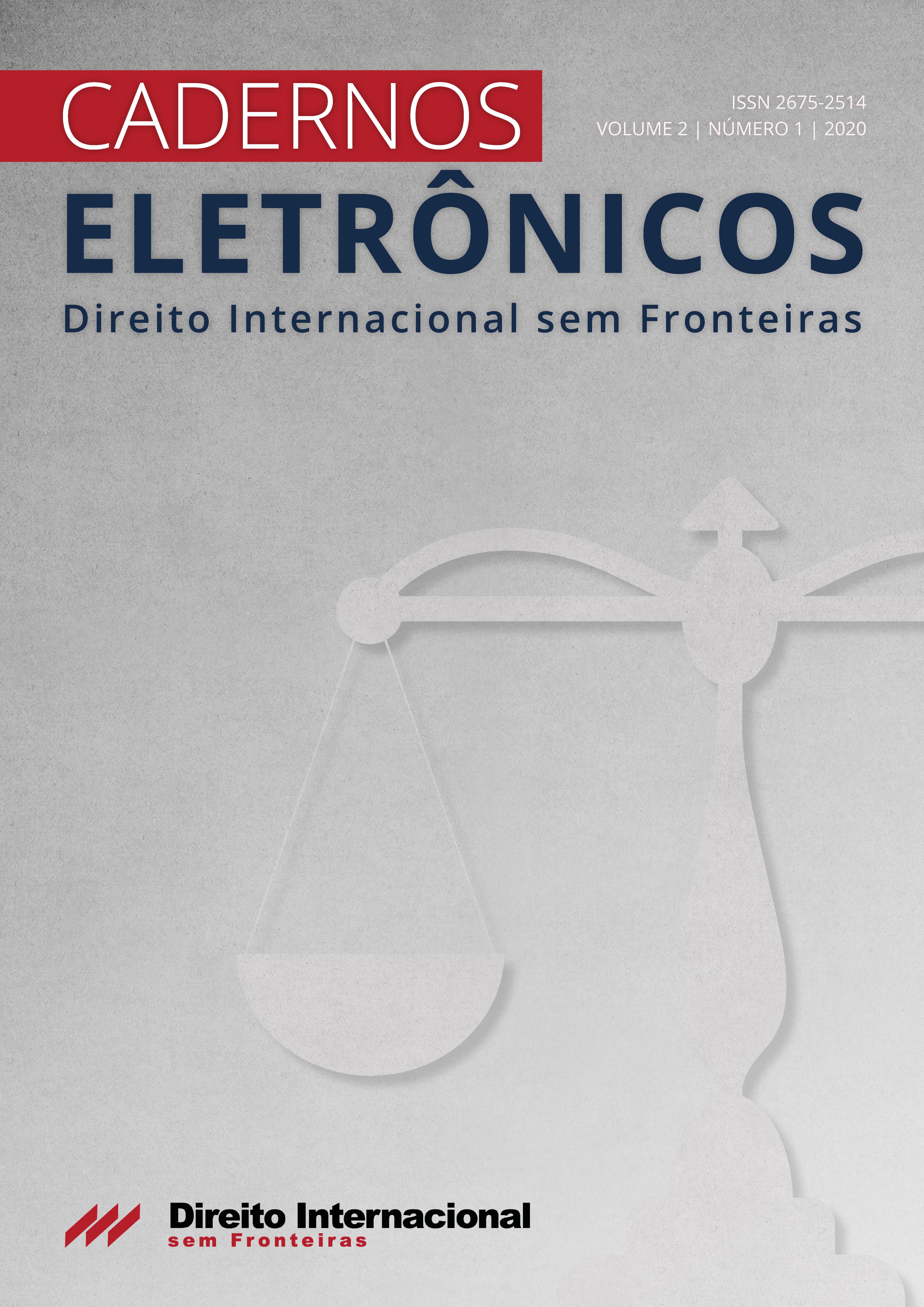 Cadernos Eletrônicos Direito Internacional sem Fronteiras, volume 2, número 1, 2020